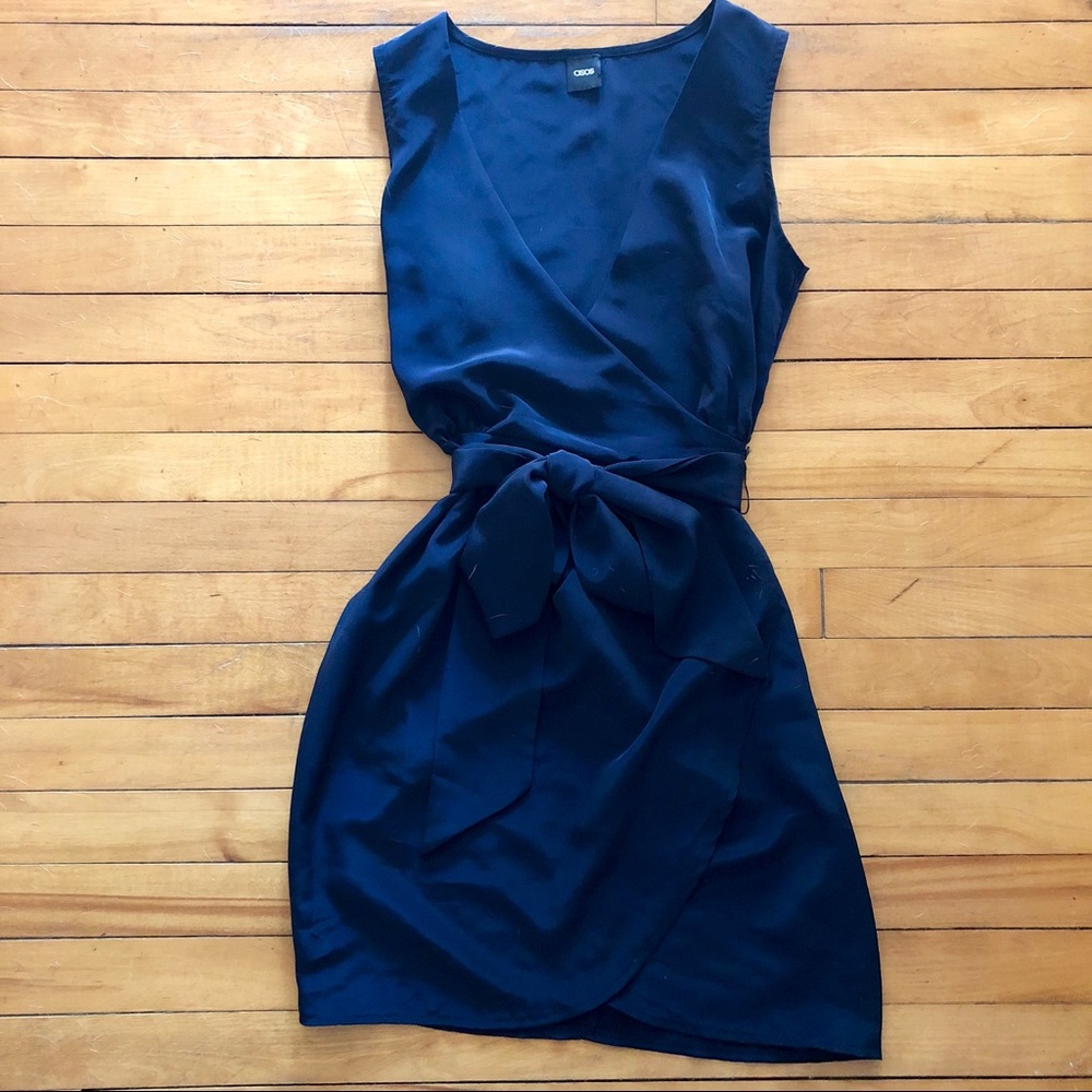ASOS Navy Wrap Dress